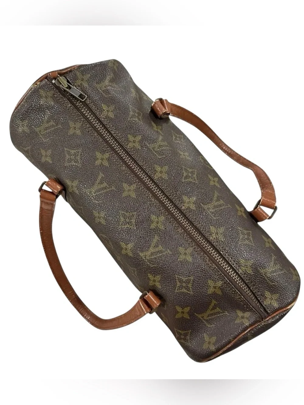 Louis Vuitton Monogram Leather 1982 Vintage Papillon 30 w.Dust Bag